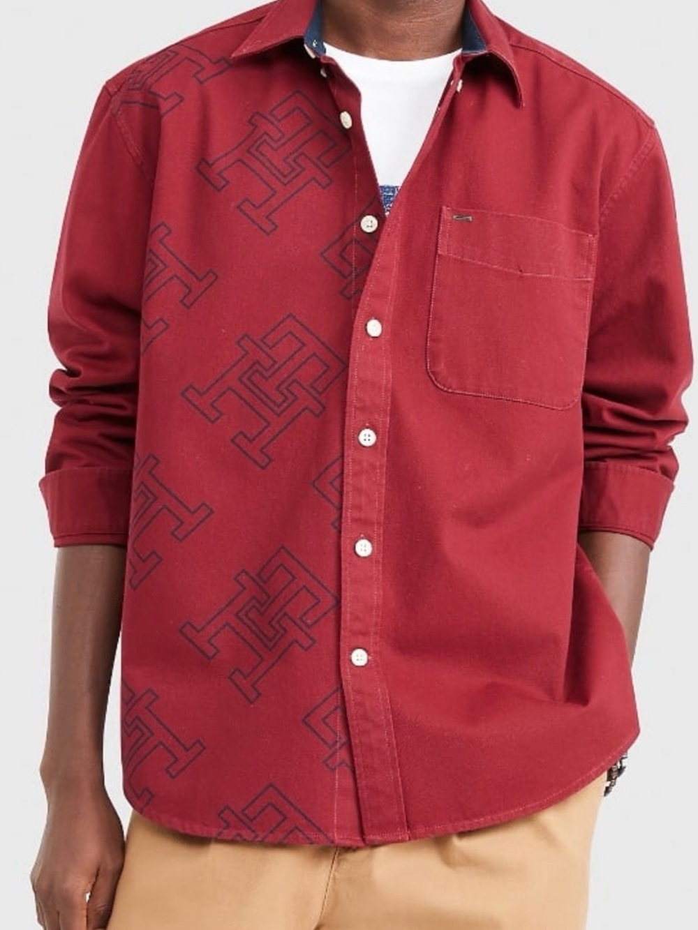 Tommy x Anthony Ramos Button Down